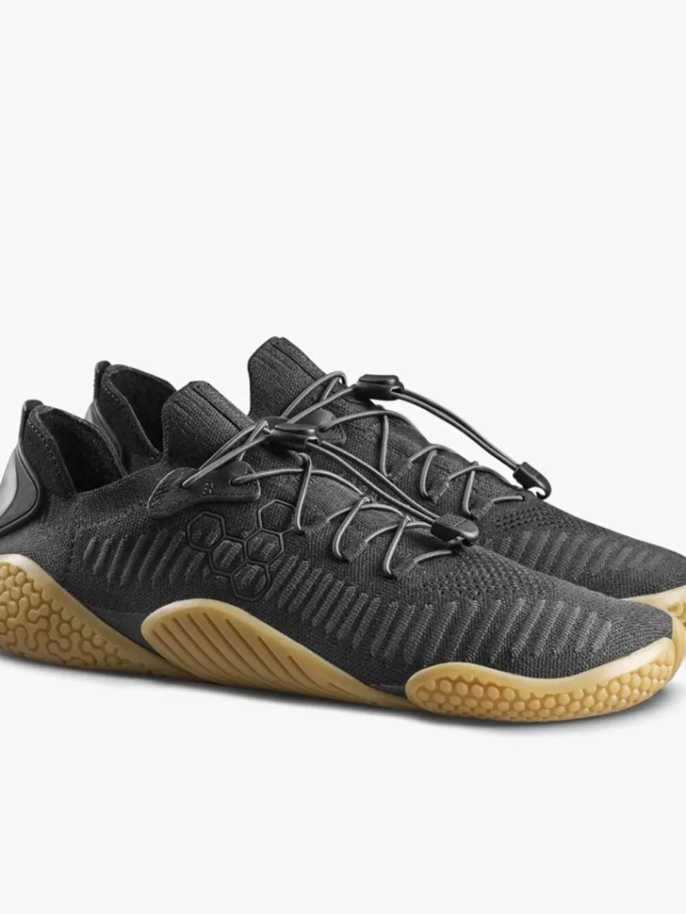 NEW Mens sz 9 Vivobarefoot Motus Flex Natural shoes gym $200 msrp hike run black - Picture 2 of 7